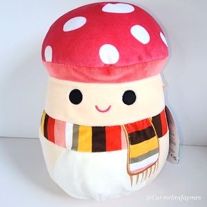 🍁 MALCOLM 🍄 Mushroom Harvest Squad Original Squishmallow by Kelly Toy NWT